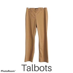 Talbots Straight Khaki Pants